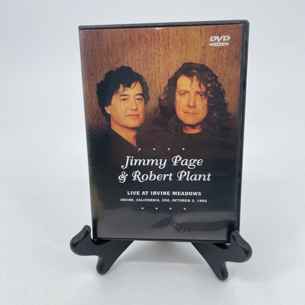 Jimmy Page & Robert Plant Live At Irvine Meadows DVD October 3 1995 Concert 2008
